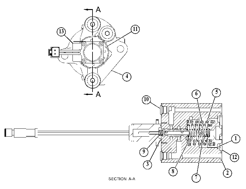 ACTUATOR GP-PILOT CONTROL 4852108 CAT