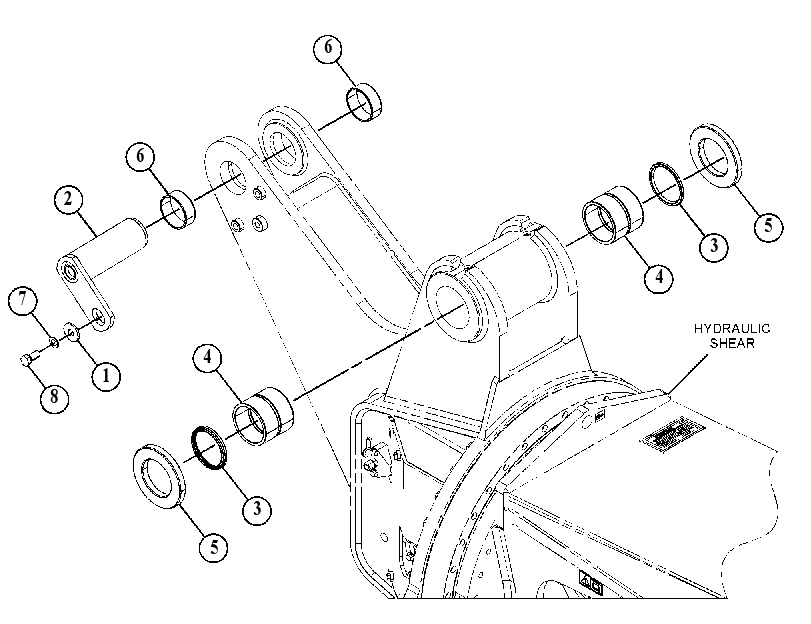 PIN & BUSHING GP 5066985 CAT
