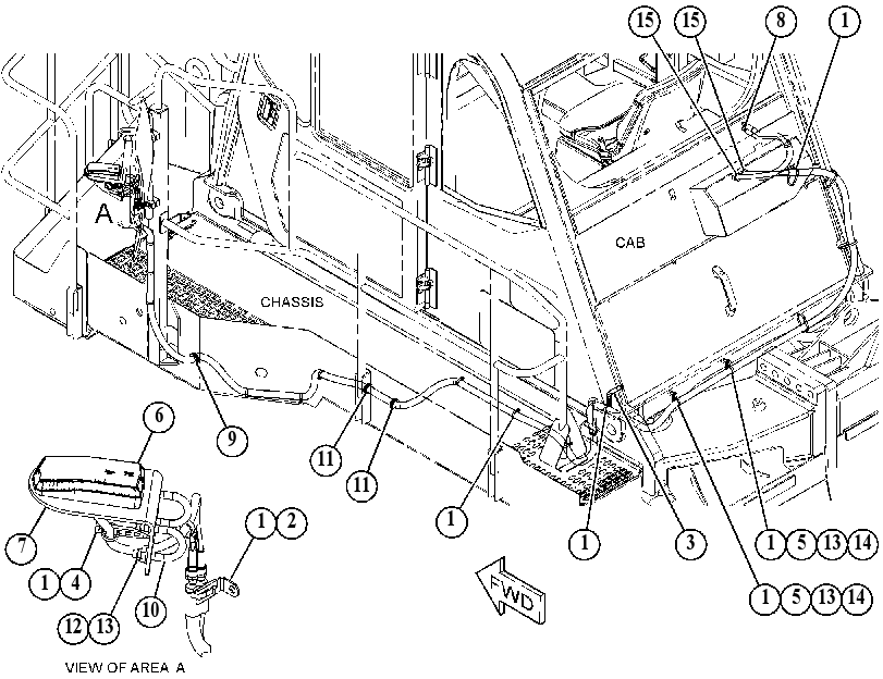 ANTENNA & MOUNTING GP 5688937 CAT