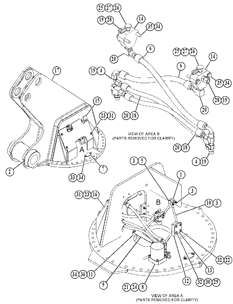 ROTATOR GP-HYDRAULIC 5061004 CAT