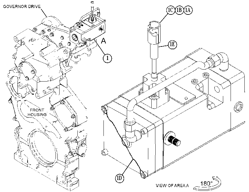 ACTUATOR AS-GOVERNOR 5854358 CAT