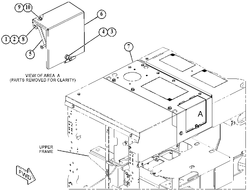 COVER GP-EXHAUST 5788156 CAT