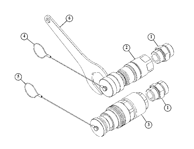 COUPLER GP-QUICK DISCONNECT 5765509 CAT