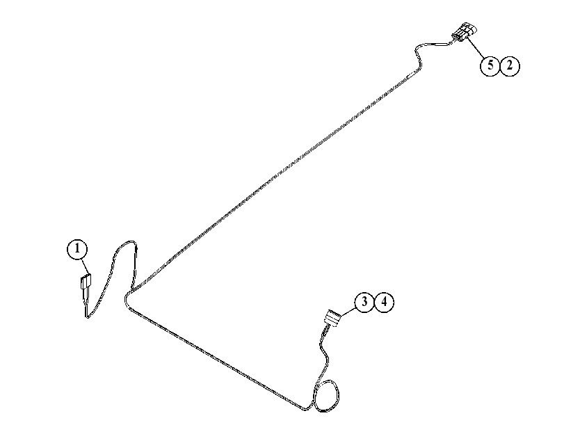 Жгут проводов кабины 5738968 CAT