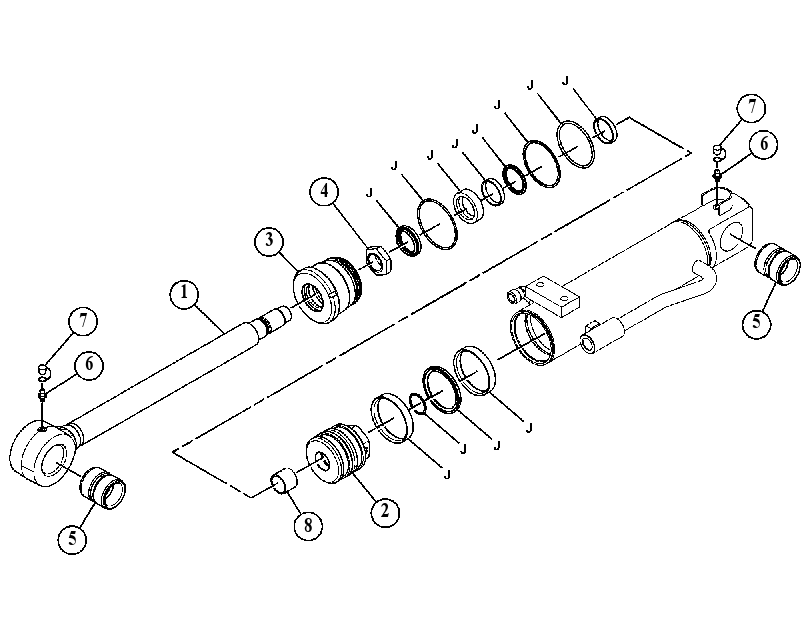 CYLINDER GP-BLADE 5764694 CAT