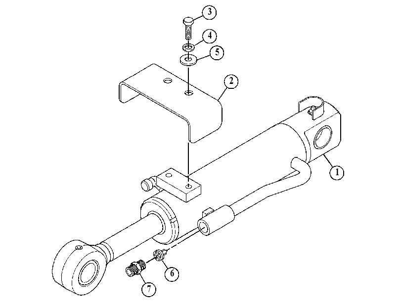 CYLINDER & MTG GP-BLADE 5764693 CAT