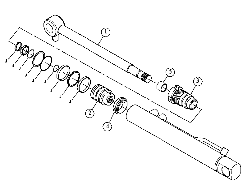 CYLINDER GP-TELESCOPING 5764696 CAT