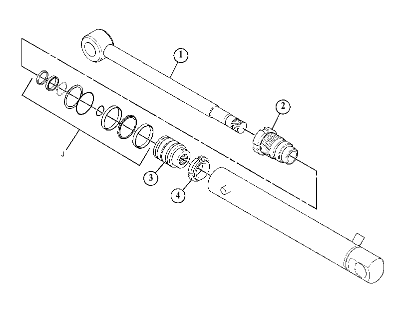 CYLINDER GP-TELESCOPING 5751117 CAT
