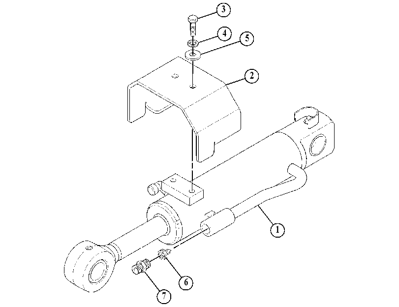CYLINDER GP-BLADE 5751113 CAT