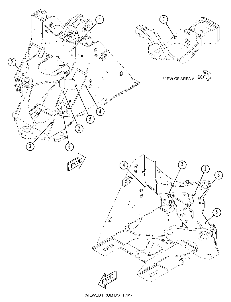 BOSS GP-LOADER FRAME 5396993 CAT