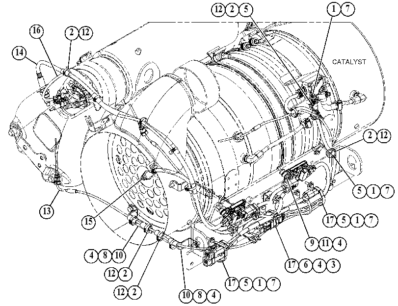 Проводка CEM 5656876 CAT