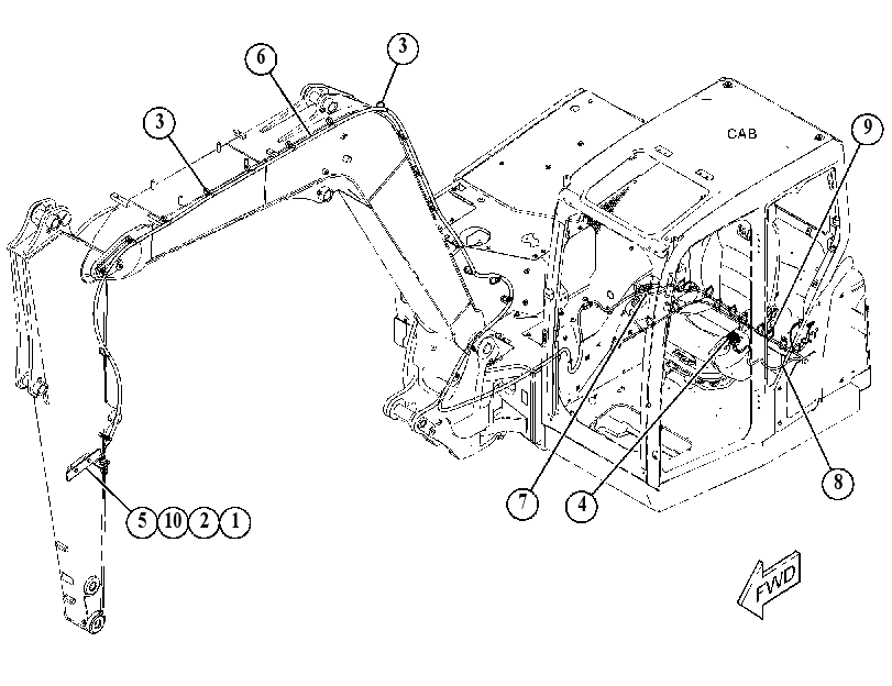 KIT-WORK TOOL WIRING 5575072 CAT
