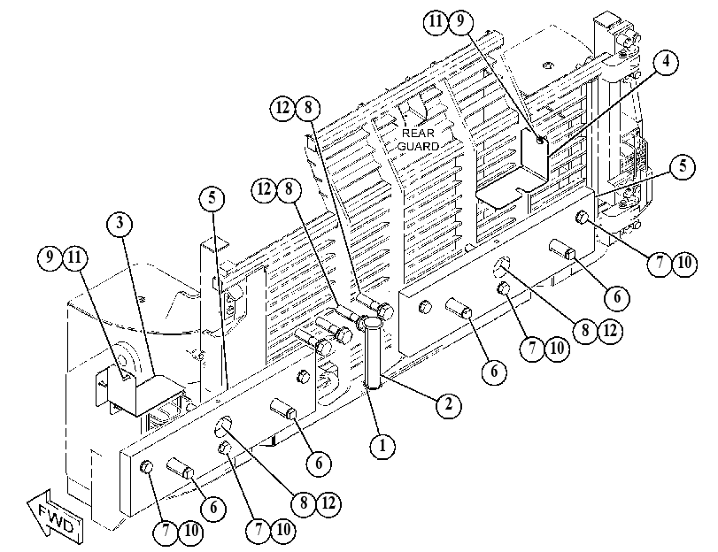 HARDWARE GP-MOUNTING 3587871 CAT