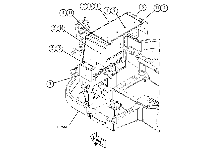 COWLING GP 4808530 CAT