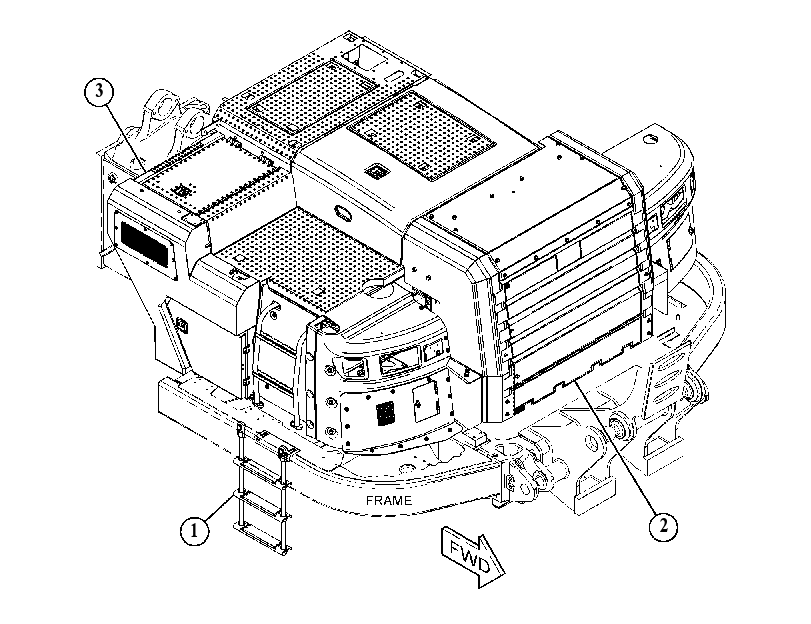 HOOD GP-TRACTOR 4808580 CAT
