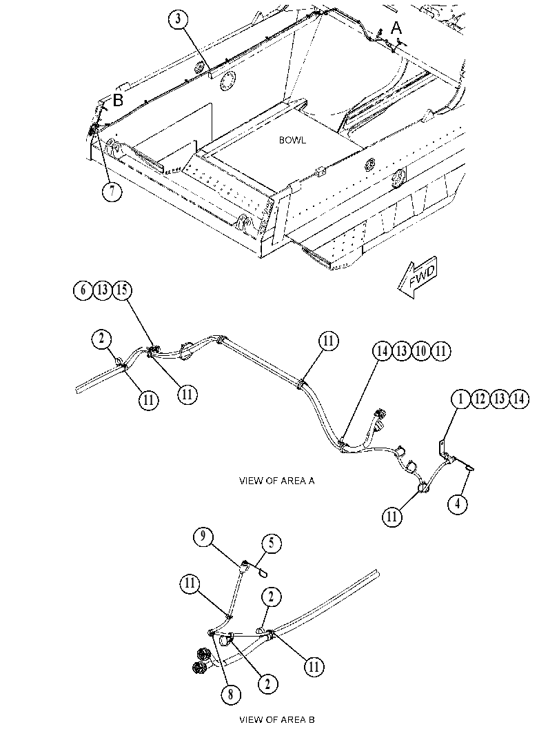 WIRING GP-SCRAPER 4855343 CAT