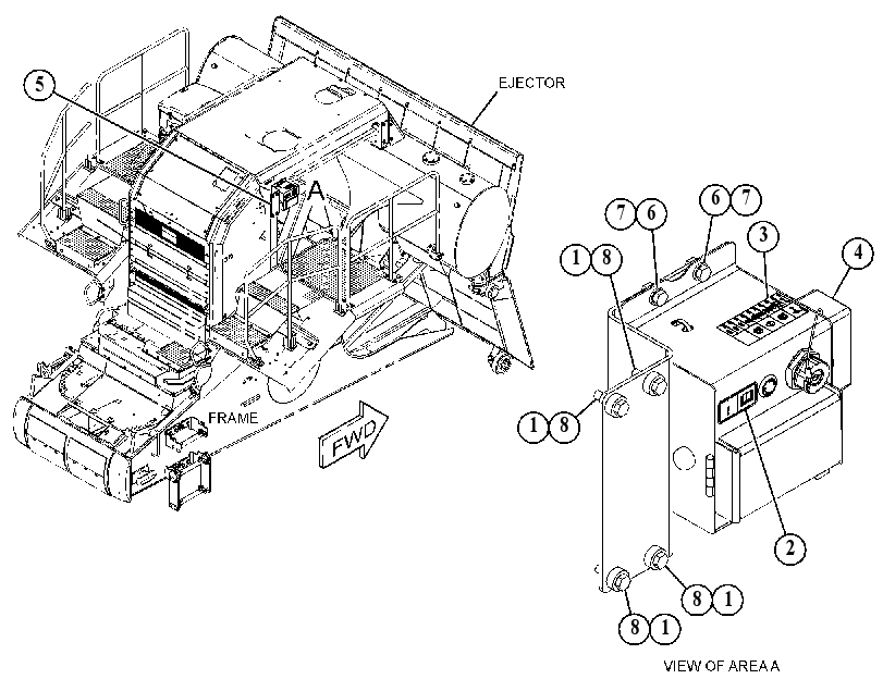 PANEL & MOUNTING GP-FUSE 4926850 CAT