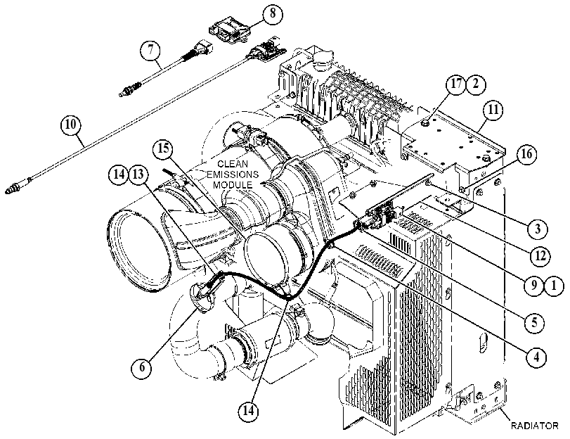 SENSOR GP-COMBUSTION 4319975 CAT