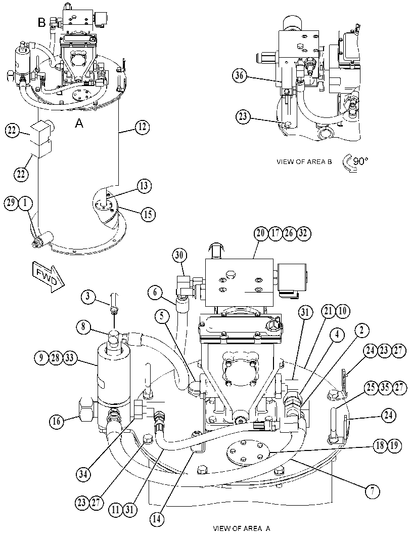 TANK & PUMP GP-LUBRICATION 5013621 CAT