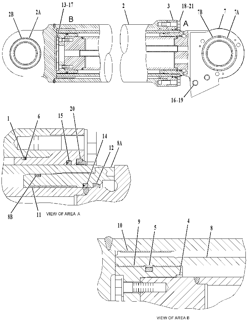 CYLINDER GP-HOIST 2199784 CAT