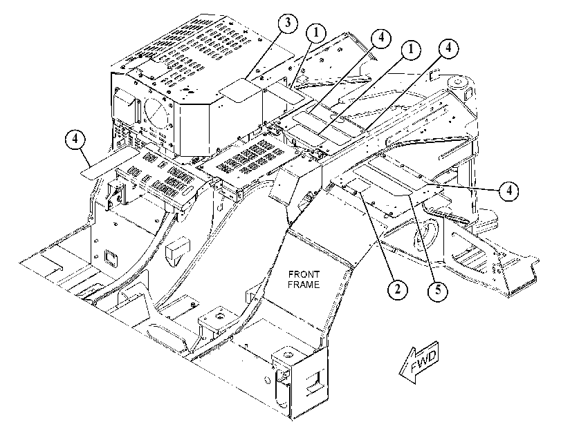 TREAD GP-NON-SKID 5721813 CAT