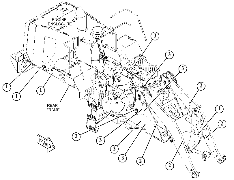 FASTENER GP-PLATFORM 5813213 CAT