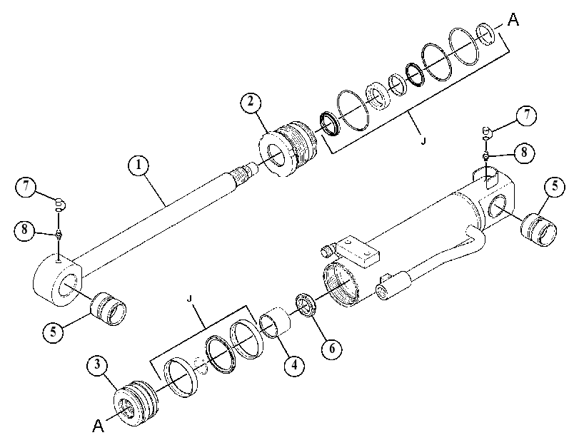 CYLINDER GP-BLADE 5792755 CAT