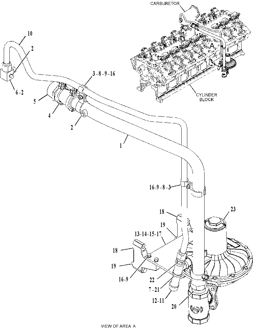 Регулятор давления газа 3877400 CAT