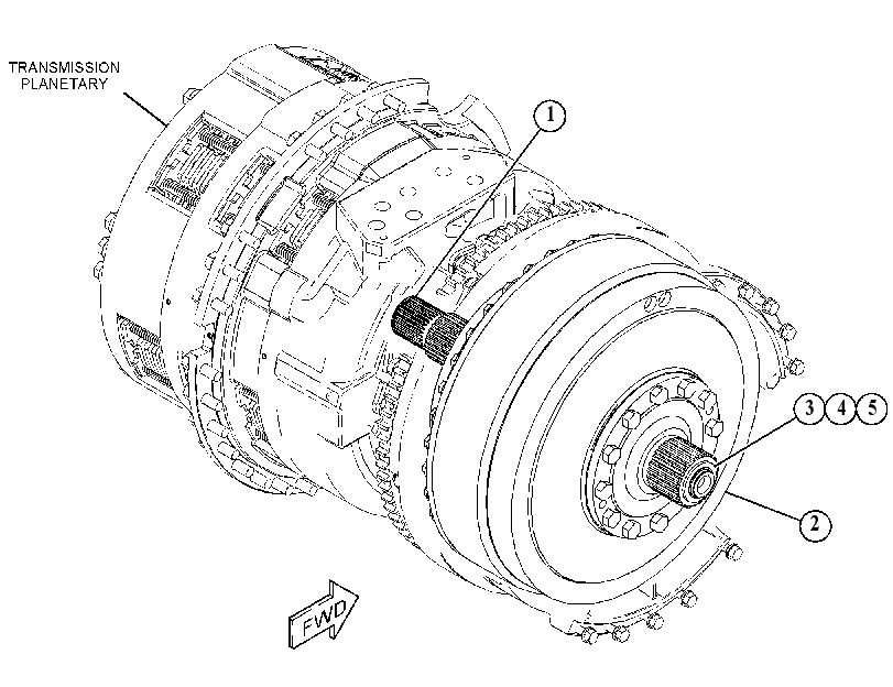Гидротрансформатор 4219818 CAT