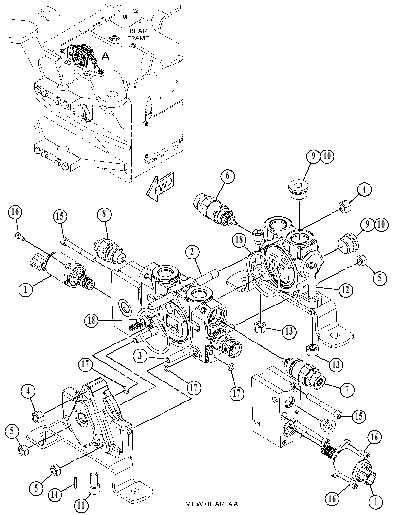VALVE & MTG GP-BLADE 5395488 CAT