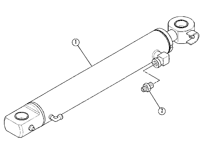 CYLINDER GP-SWING BOOM 5809587 CAT