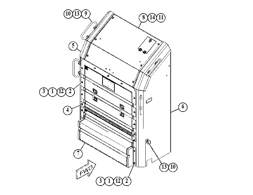 COWLING GP 4904342 CAT