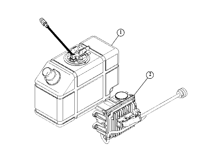 PUMP & TANK GP-DEF 4331290 CAT