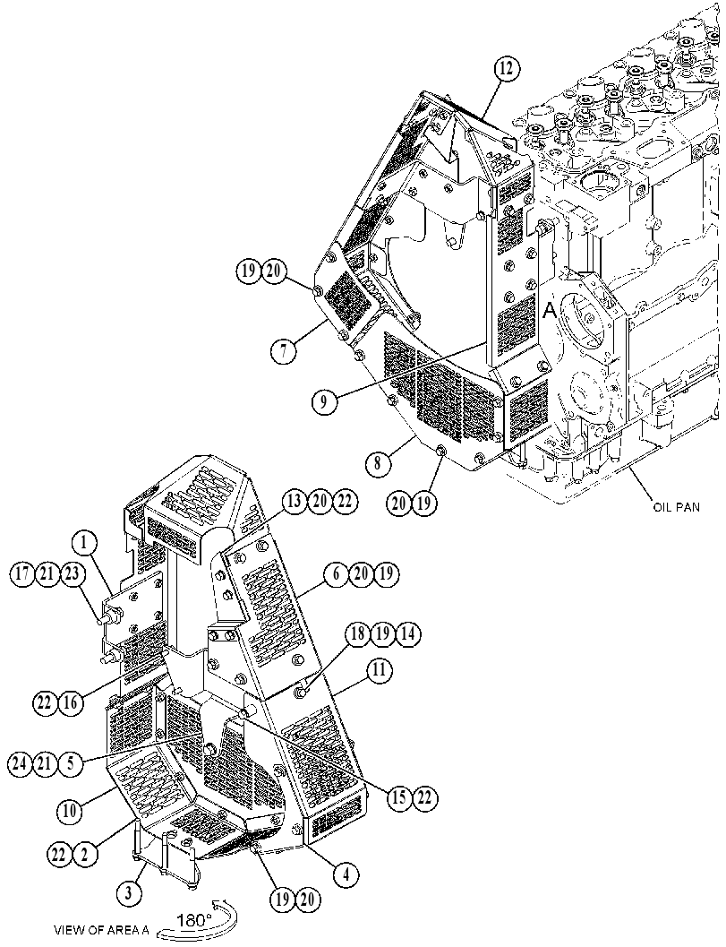 Защита ремня 4721025 CAT