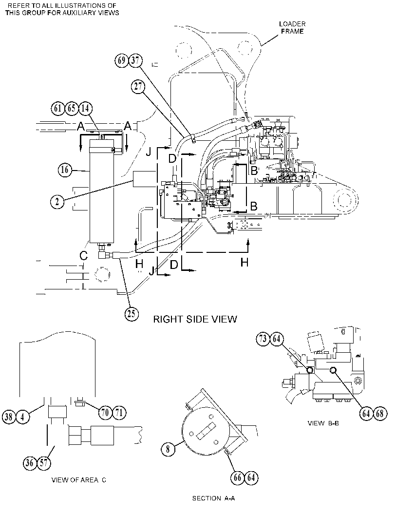 CONTROL & LINES GP-RIDE 2Q2478 CAT
