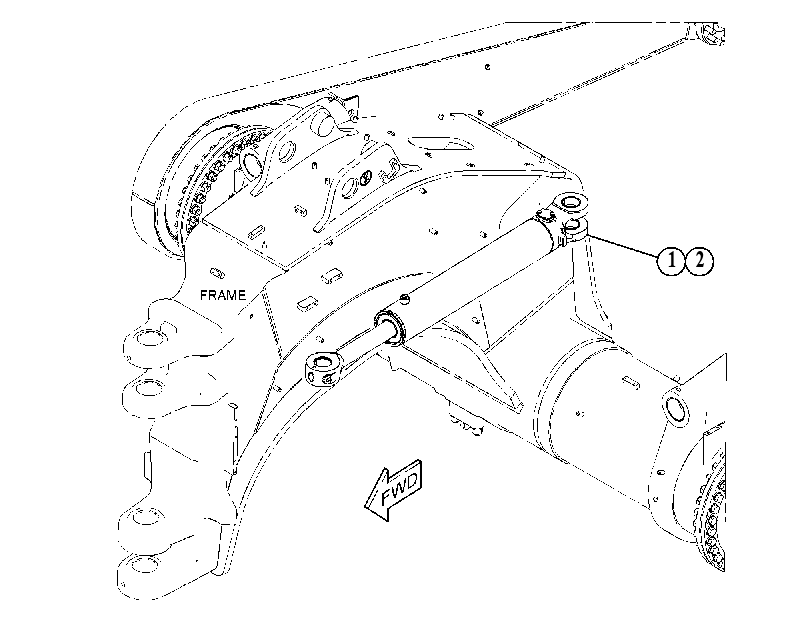 CYLINDER & SEAL GP-STEERING 5680583 CAT