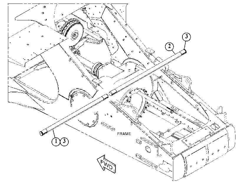 SHAFT GP-AXLE 5045055 CAT