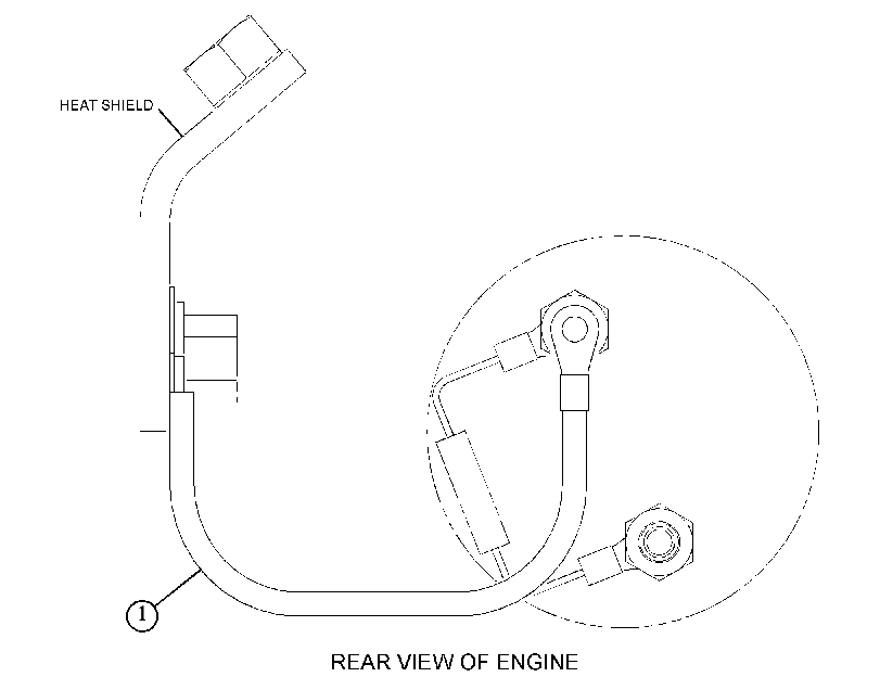Проводка двигателя 5791722 CAT