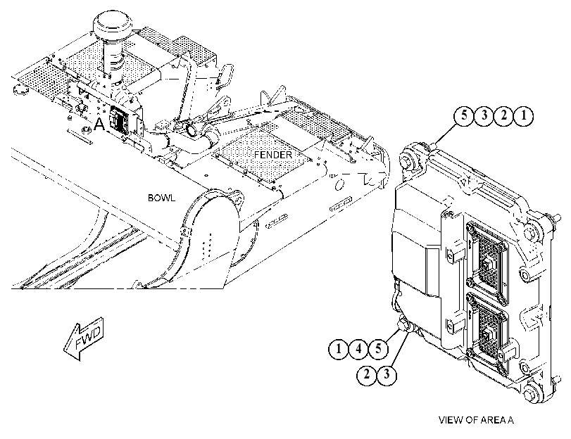 MOUNTING GP-ELECTRONIC CONTROL 5683014 CAT