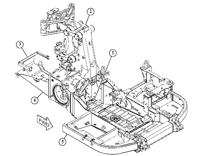 FRAME AR-FRONT 4691866 CAT