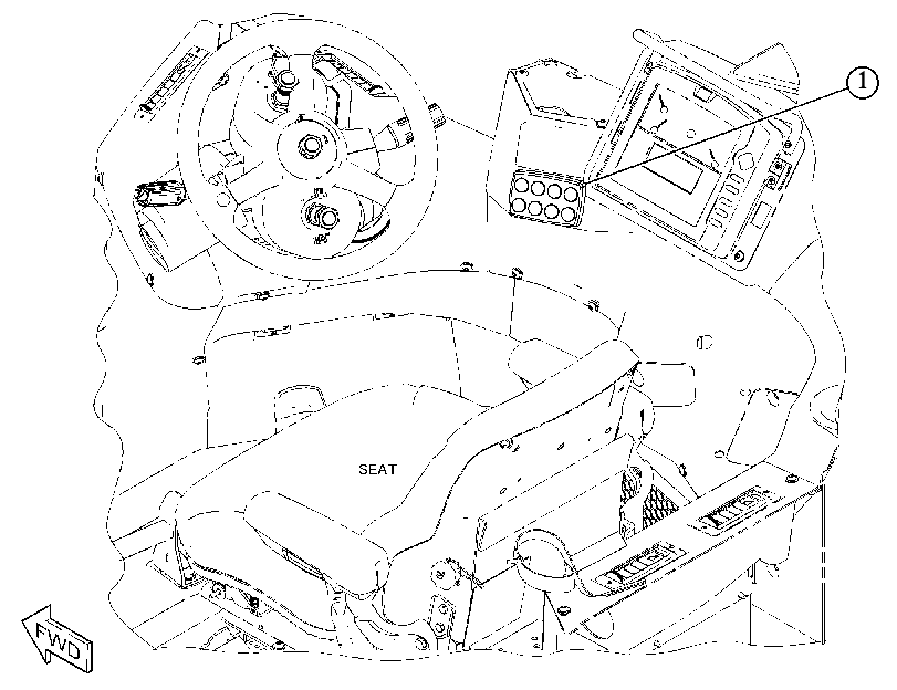 MODULE GP-KEYPAD 5144233 CAT