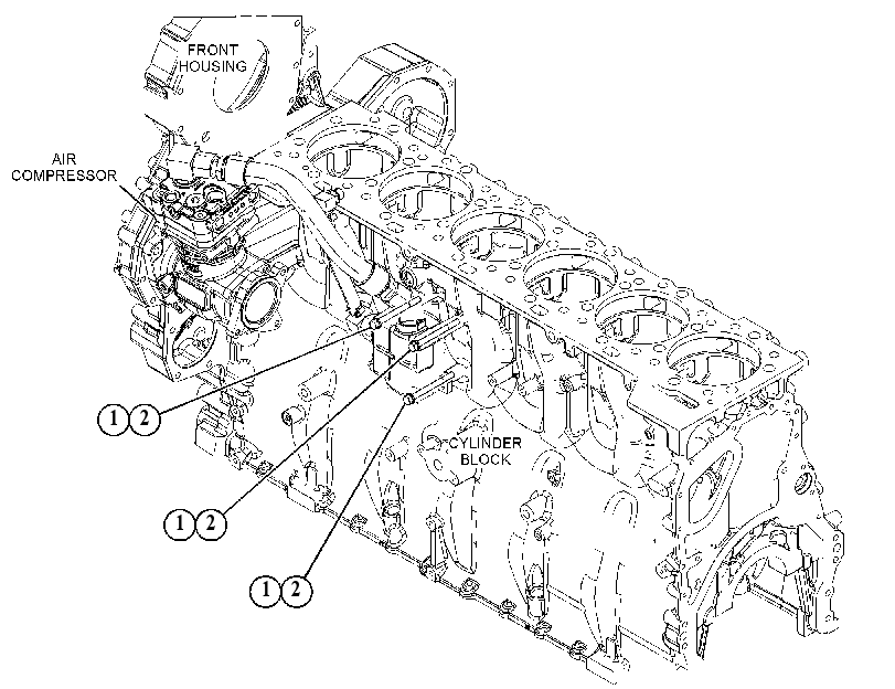FASTENER GP-FUEL LINES 5121919 CAT