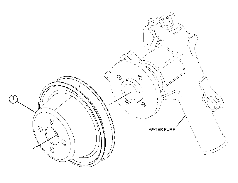 PULLEY GP-WATER PUMP 3119027 CAT