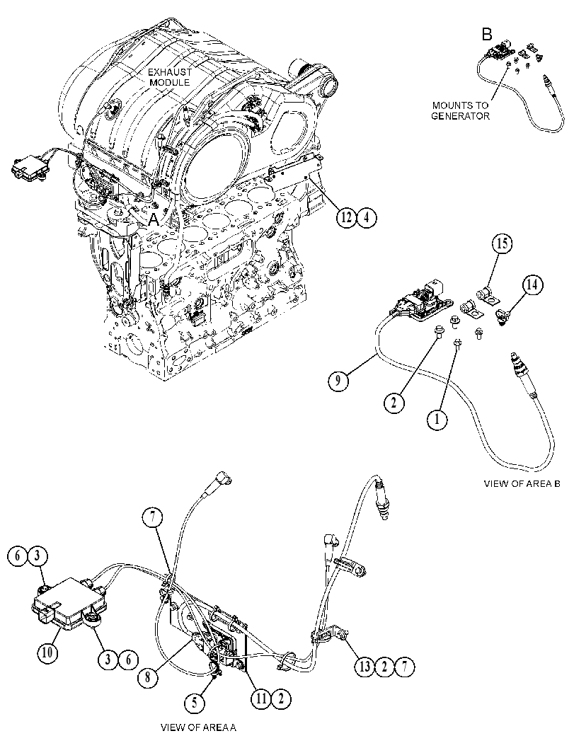 SENSOR GP-NITROGEN OXIDE 4440302 CAT