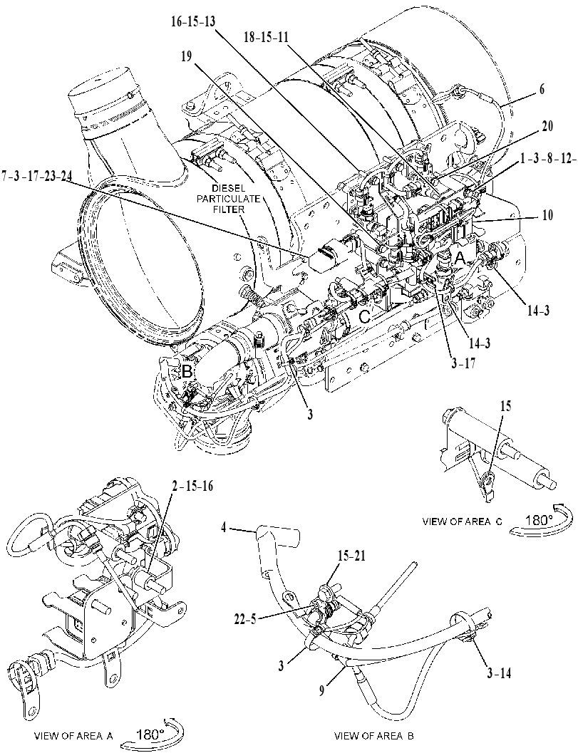 Проводка CEM 3641275 CAT