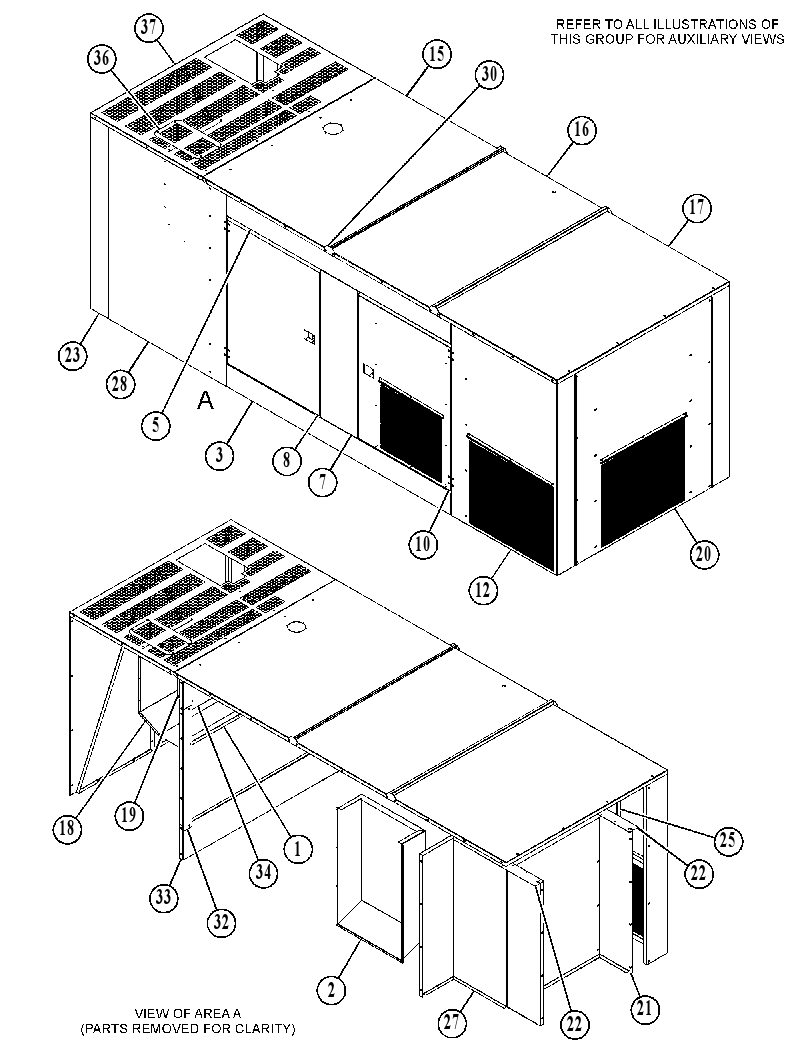 Кожух генератора 5703445 CAT