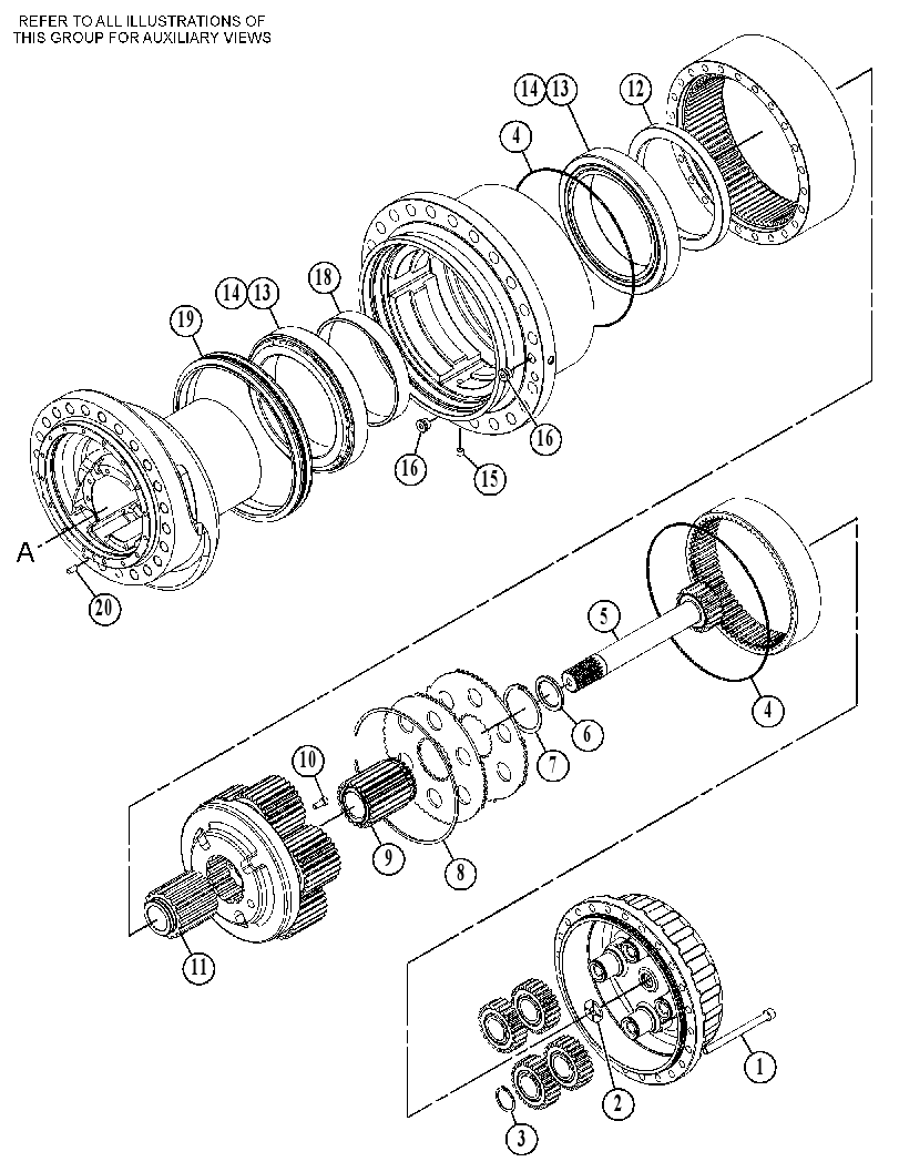 DRIVE GP-ROTOR 5773873 CAT