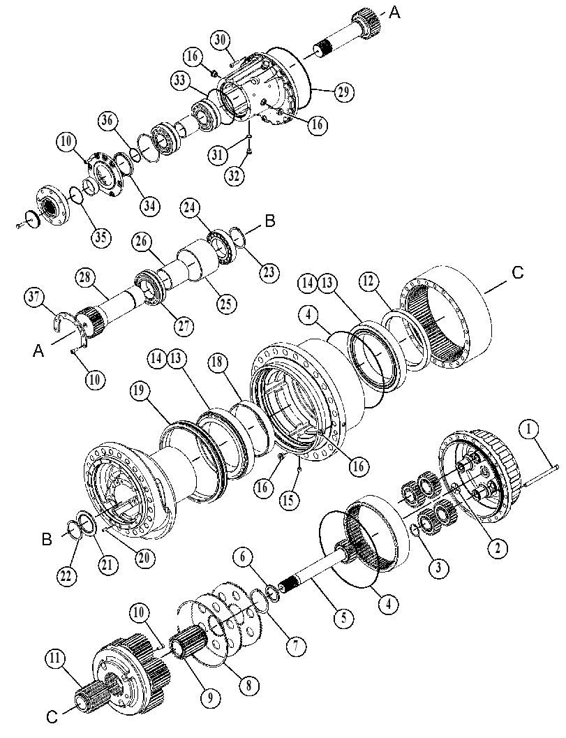 DRIVE GP-ROTOR 5773872 CAT