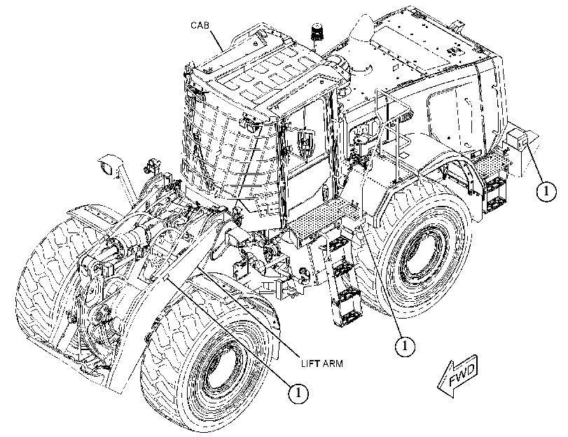 REFLECTOR GP 5809209 CAT