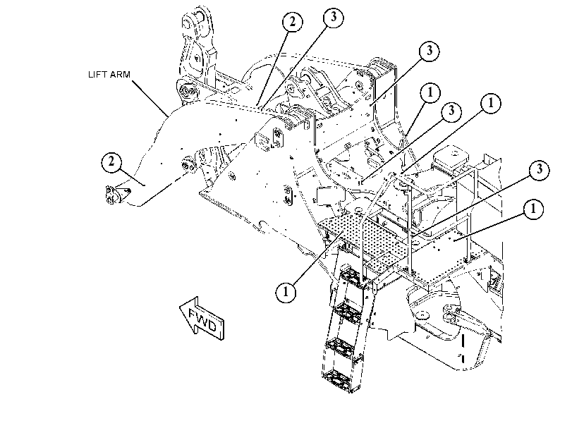 FASTENER GP-PLATFORM 5839808 CAT